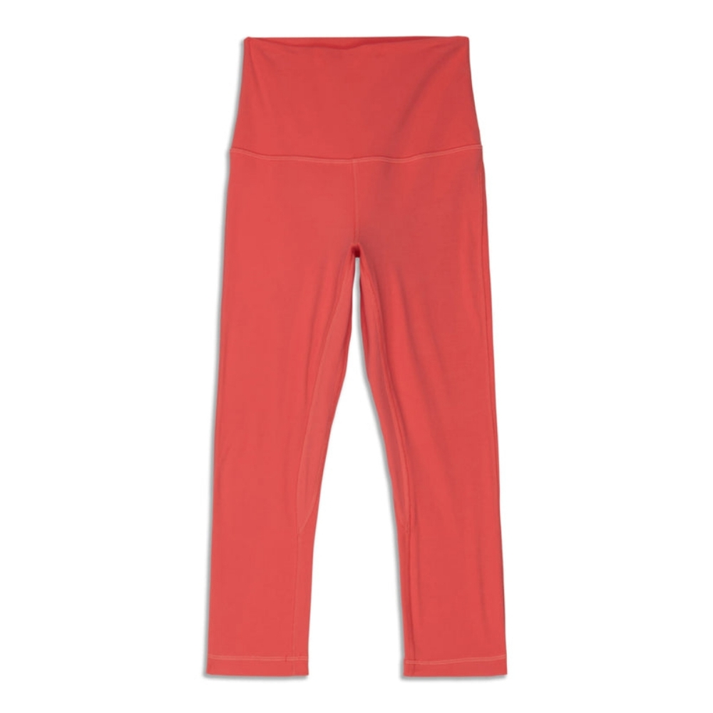 Lululemon Align Super High-Rise Crop 21" in Pale Raspberry